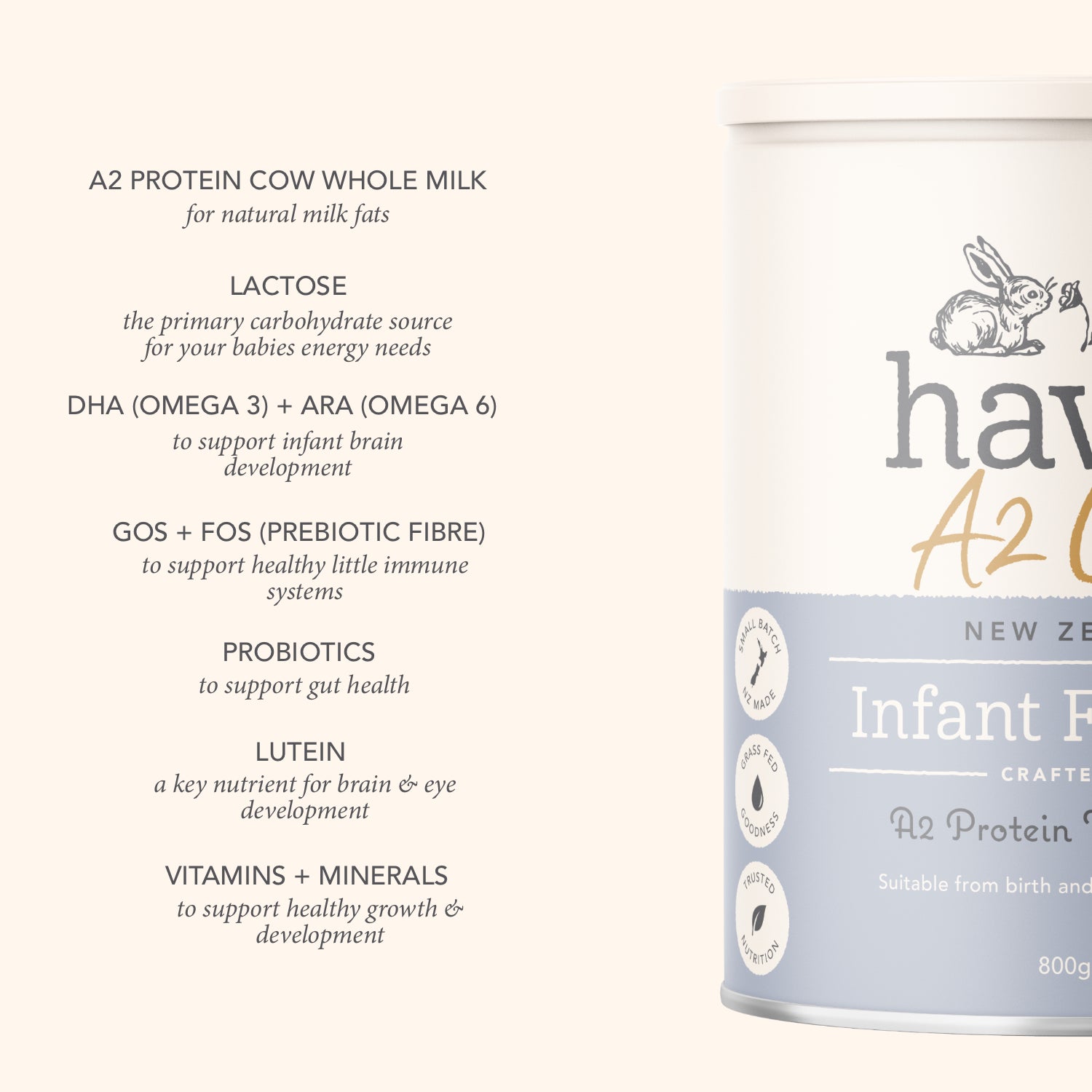 Haven A2 Cow Infant Formula
