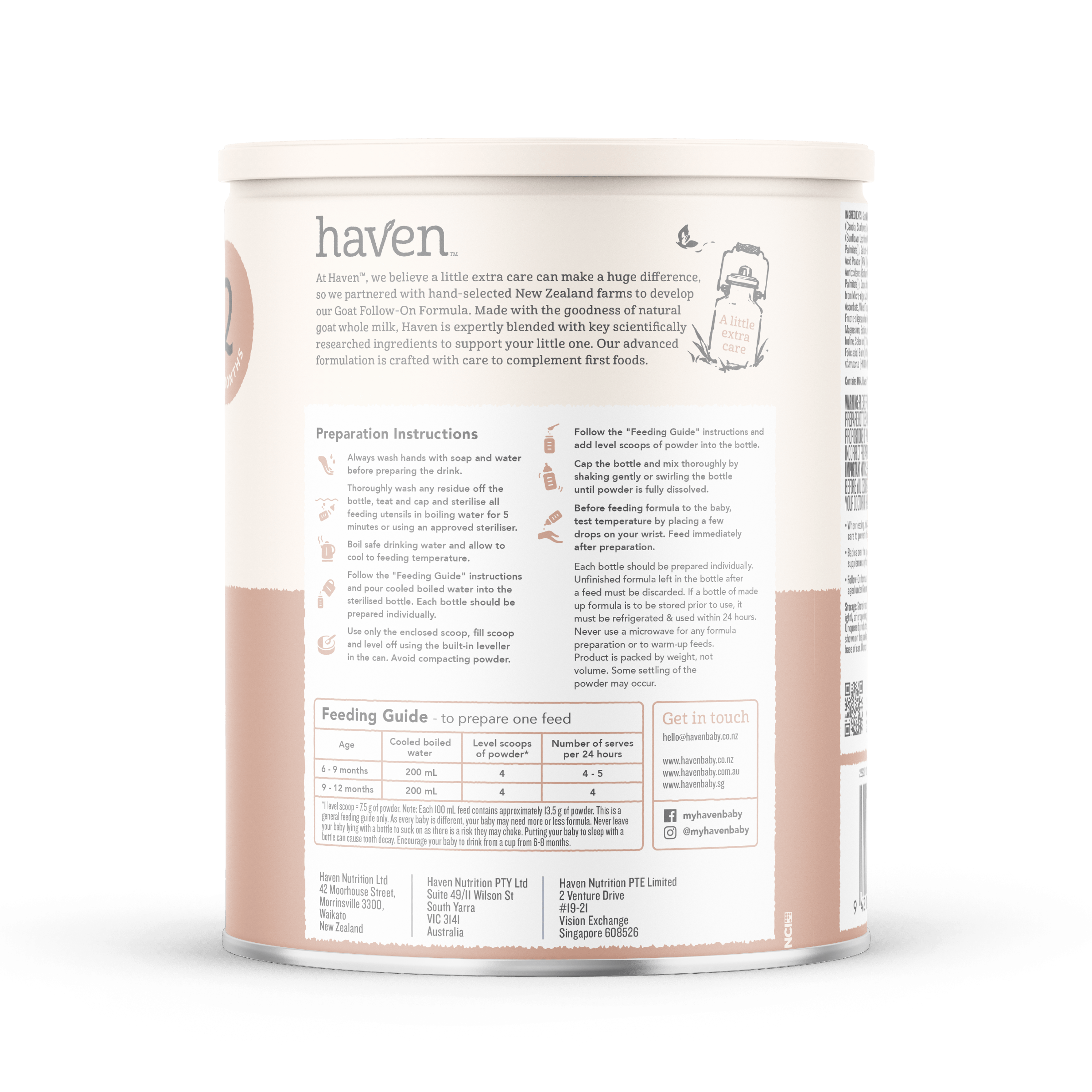 Haven Goat Follow-On Formula